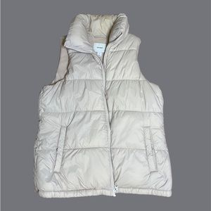 Old Navy, Light Pink Puffy Vest, Size M